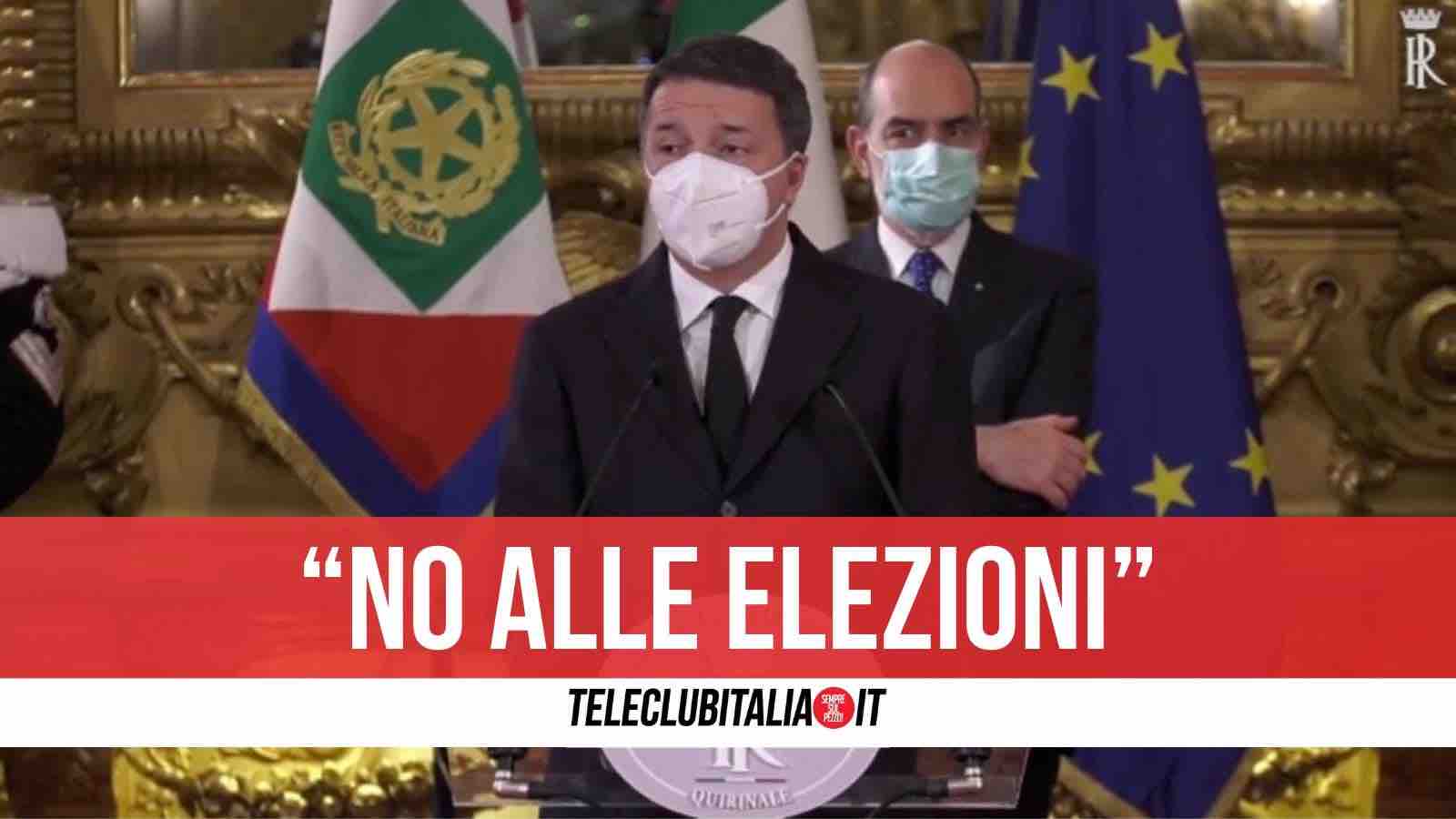 consultazioni renzi