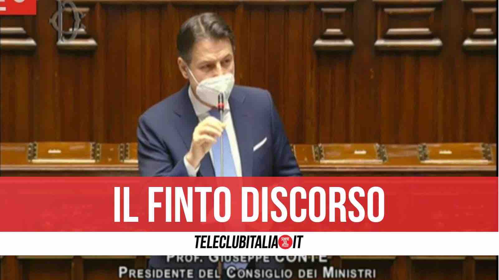 discorso conte senato