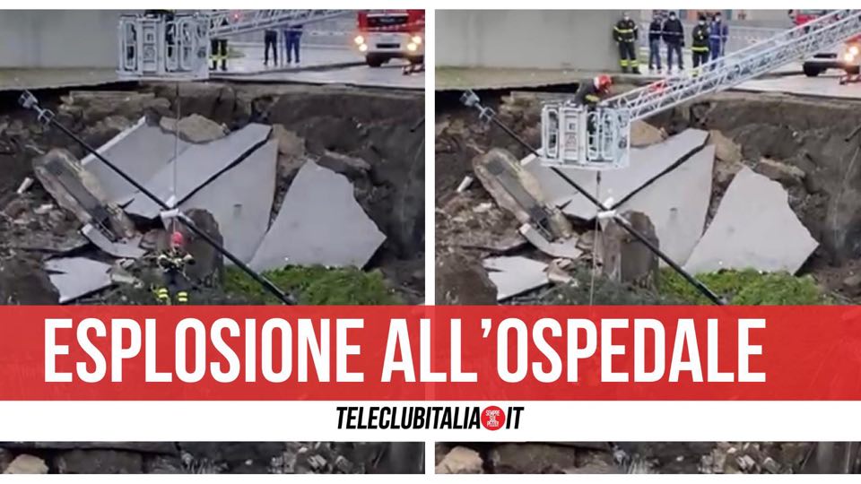 esplosione ospedale del mare napoli