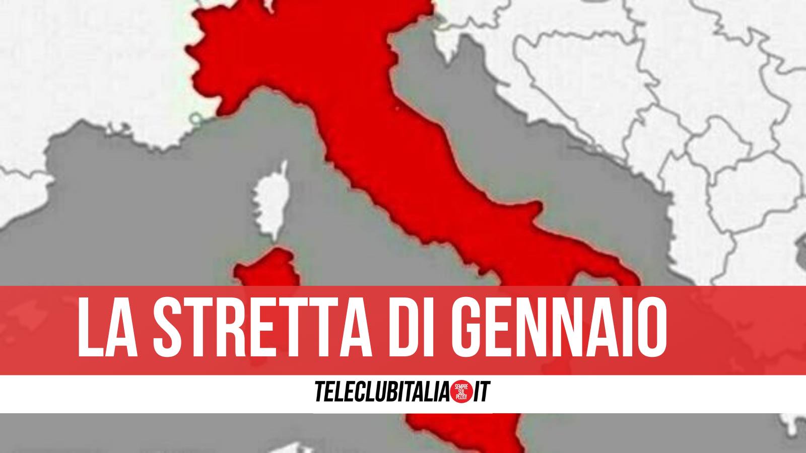 gennaio stretta governo zona rossa weekend