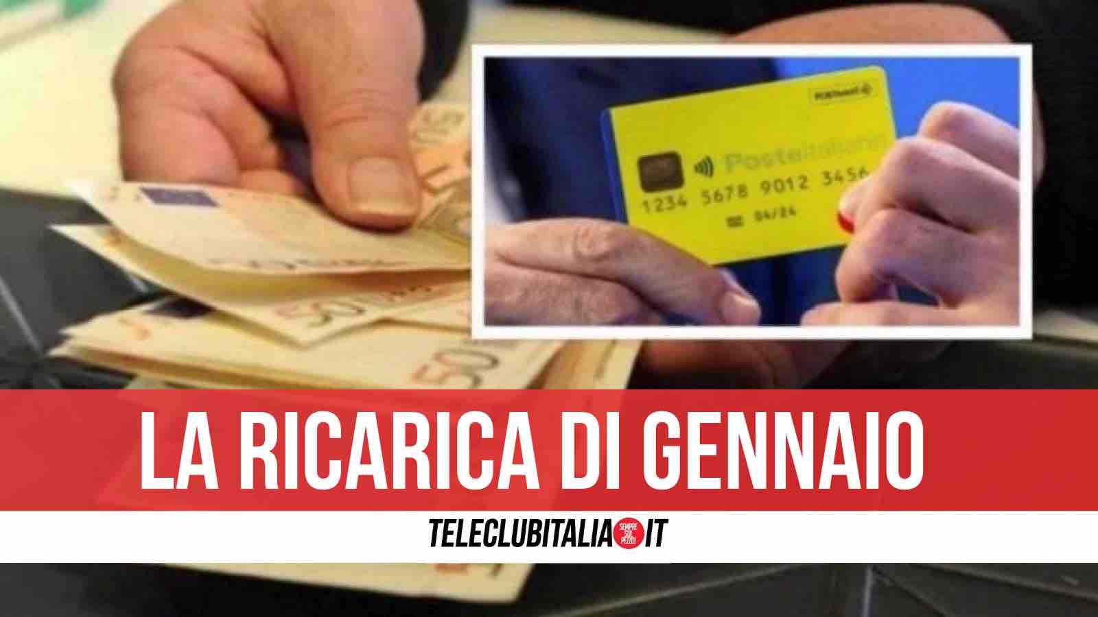 reddito di cittadinanza gennaio