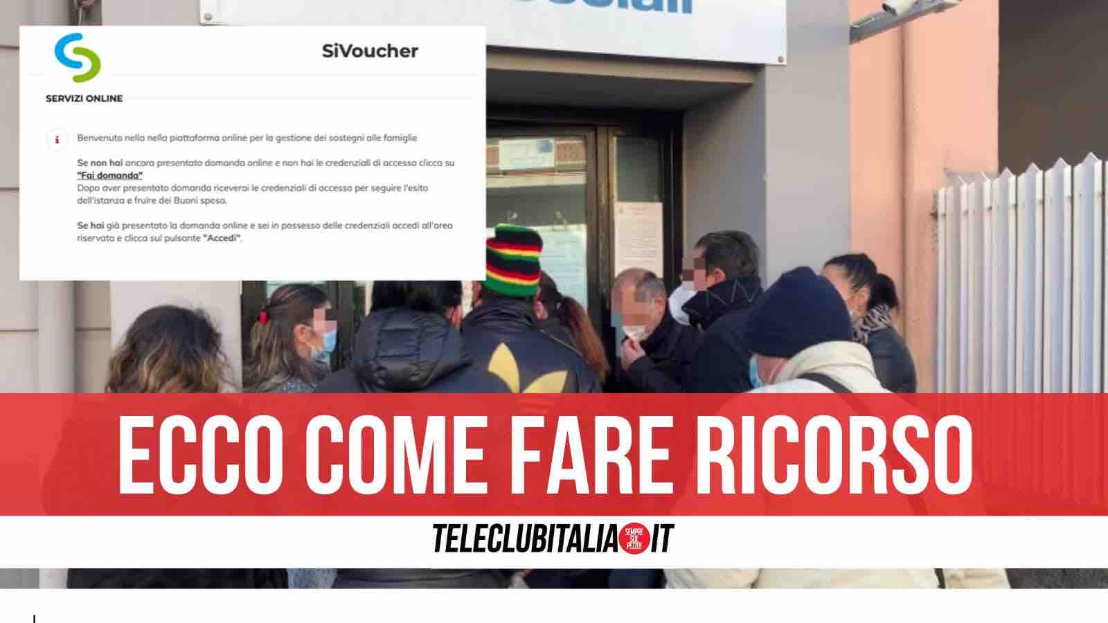 ricorso buoni spesa giugliano