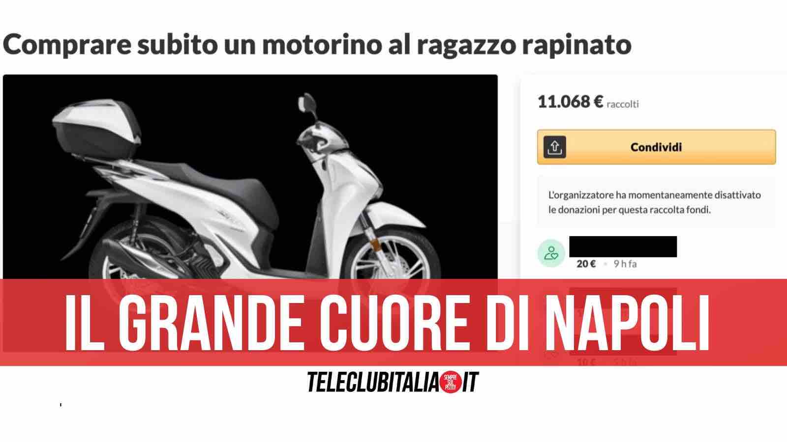 rider napoli raccolta fondi