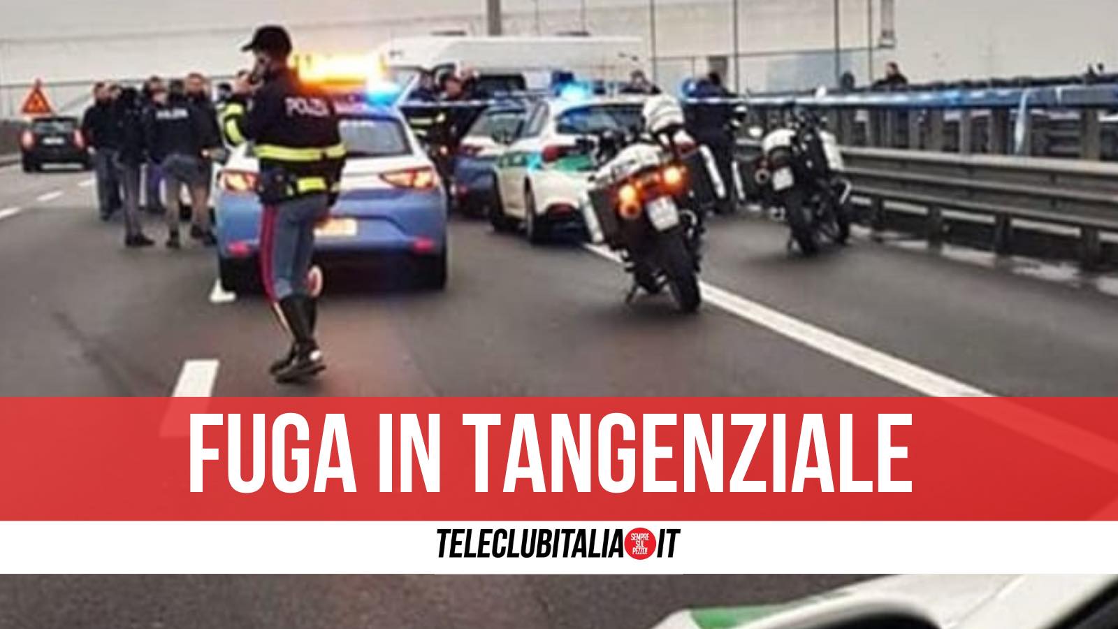 tangenziale fuga napoli giovani denunciati