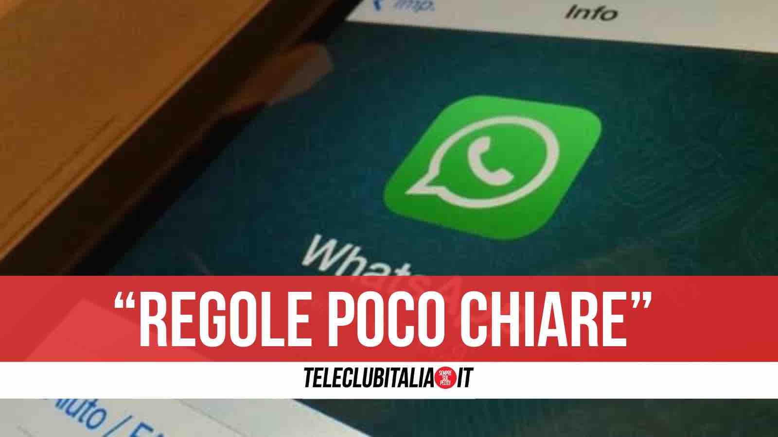 whatsapp garante