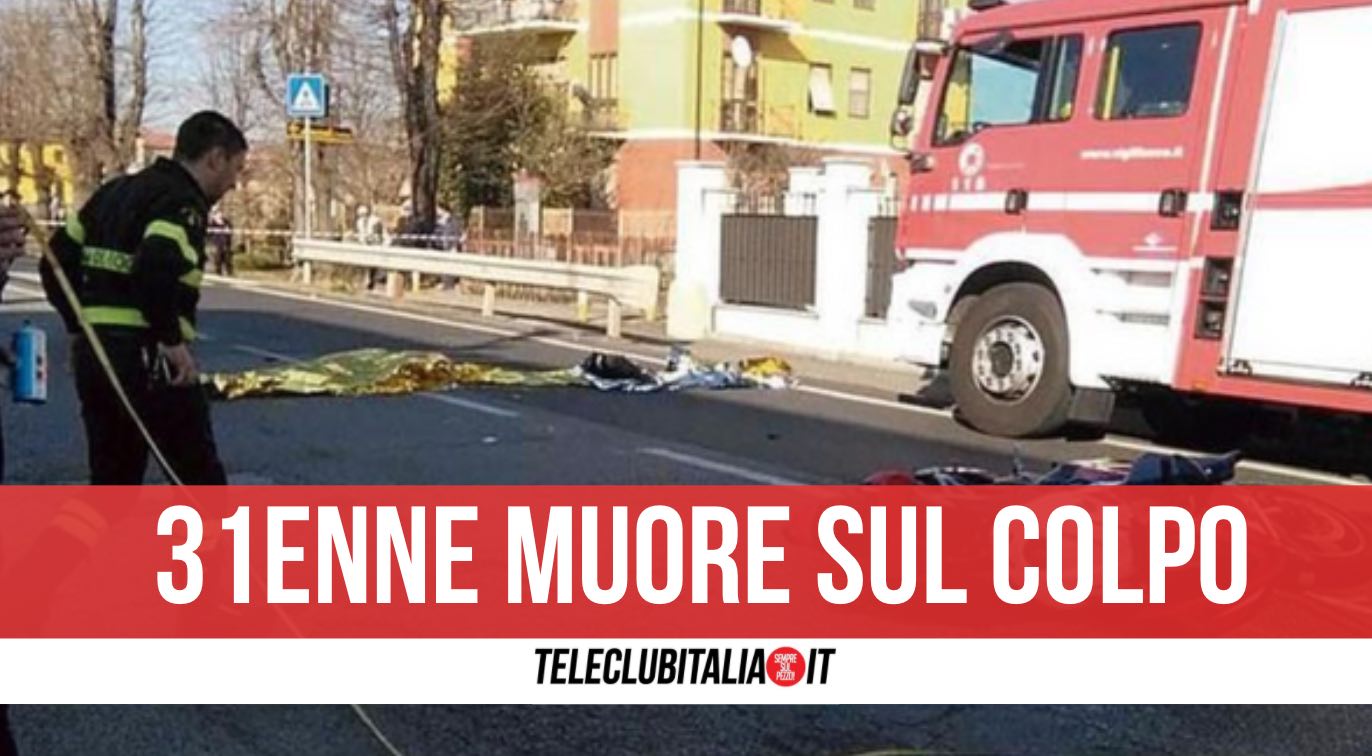 incidente ercolano morto 31enne