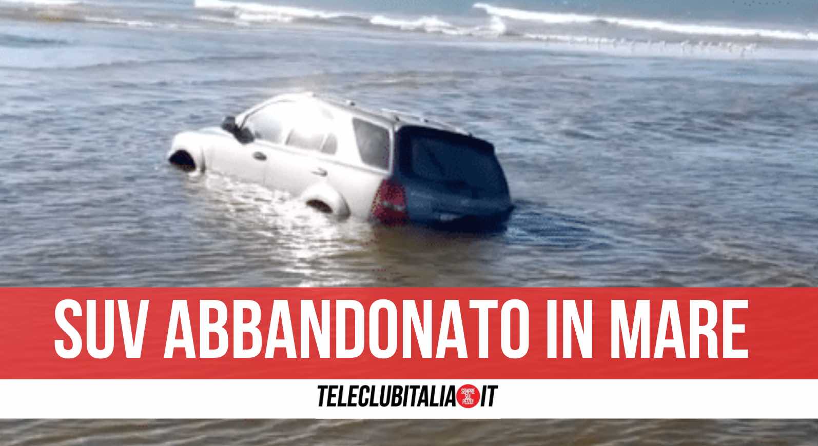 auto in mare licola