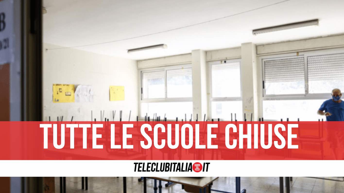 scuole chiuse calabria