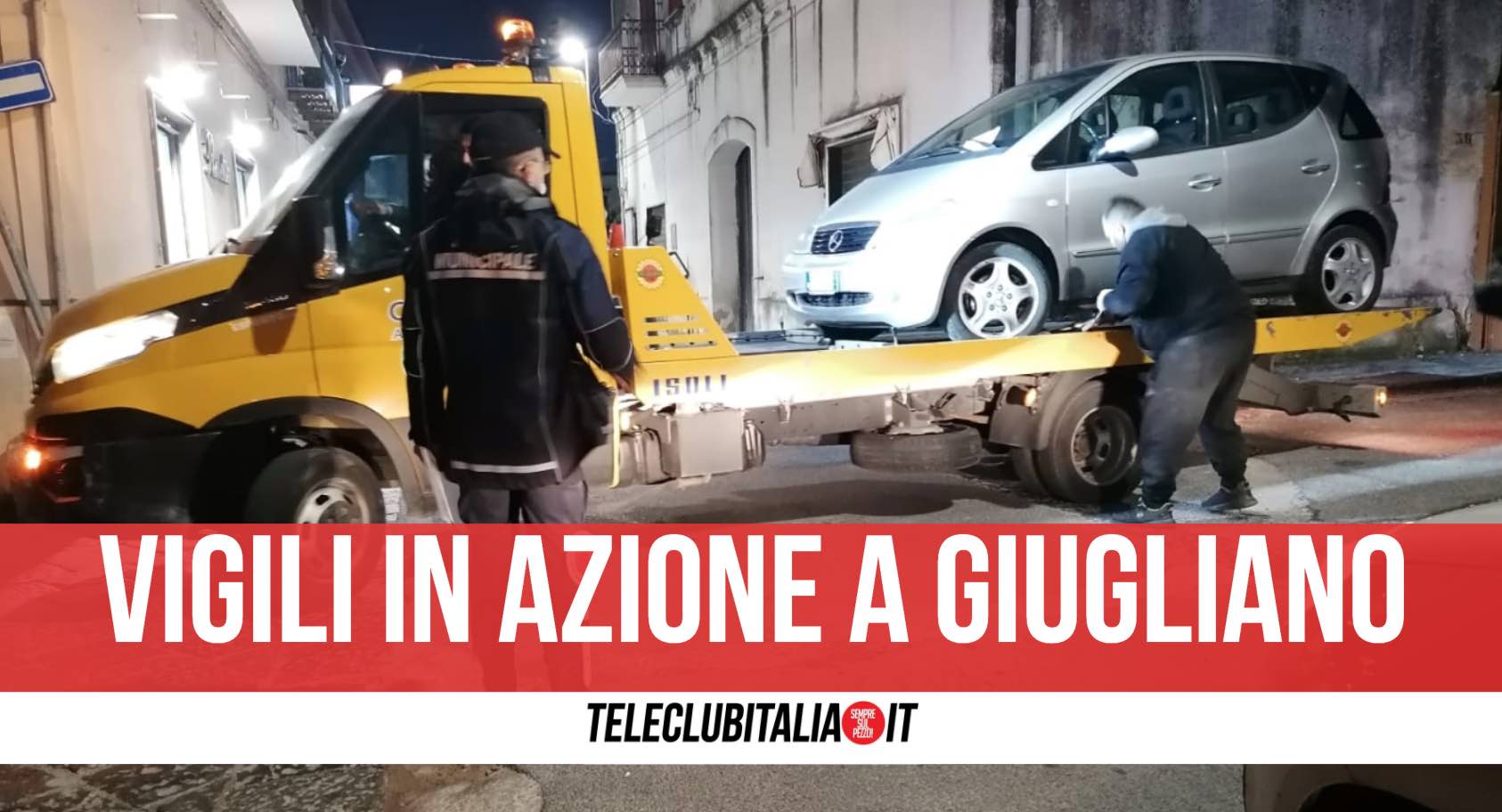 vigili giugliano sosta selvaggia