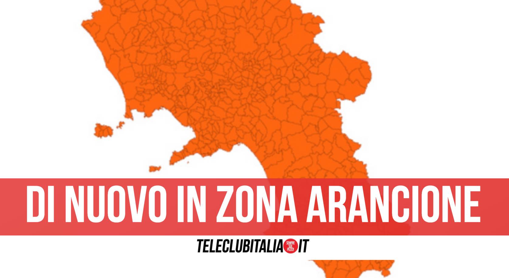 campania zona arancione ordinanza speranza