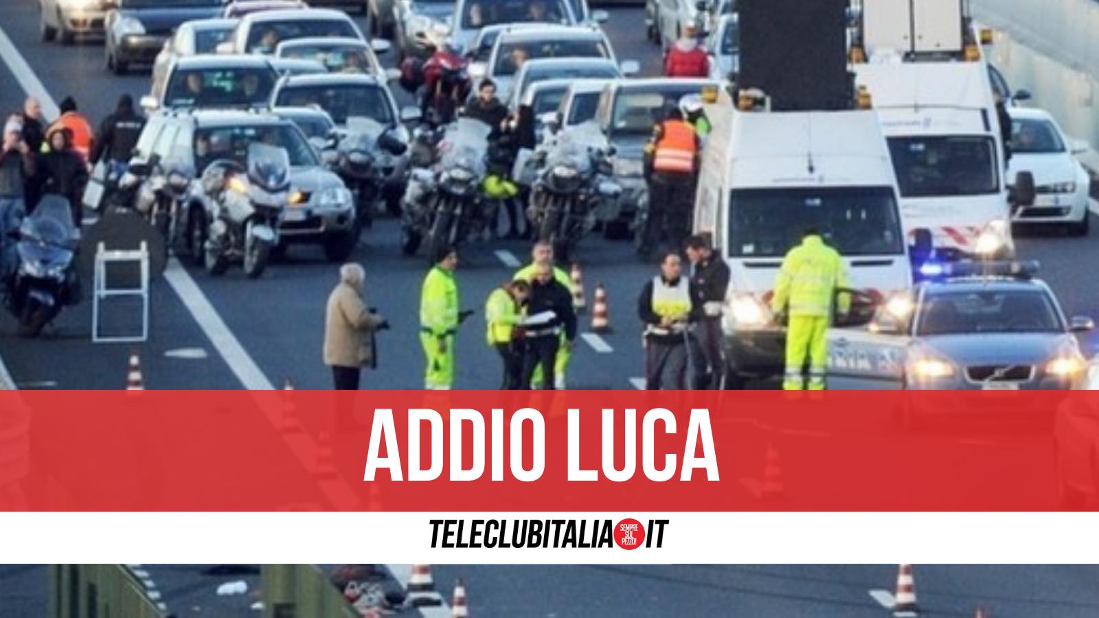 luca buonocore incidente morto a3