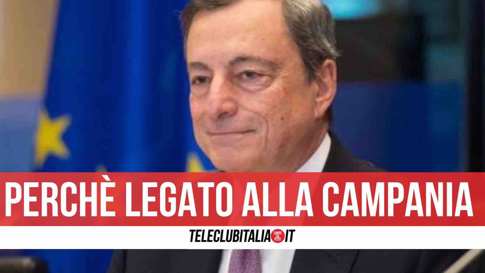 mario draghi campania madre