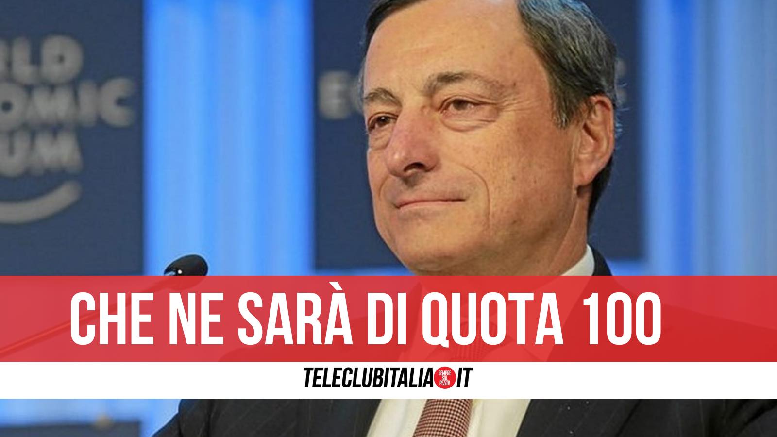 quota 100 mario draghi cosa vuole fare