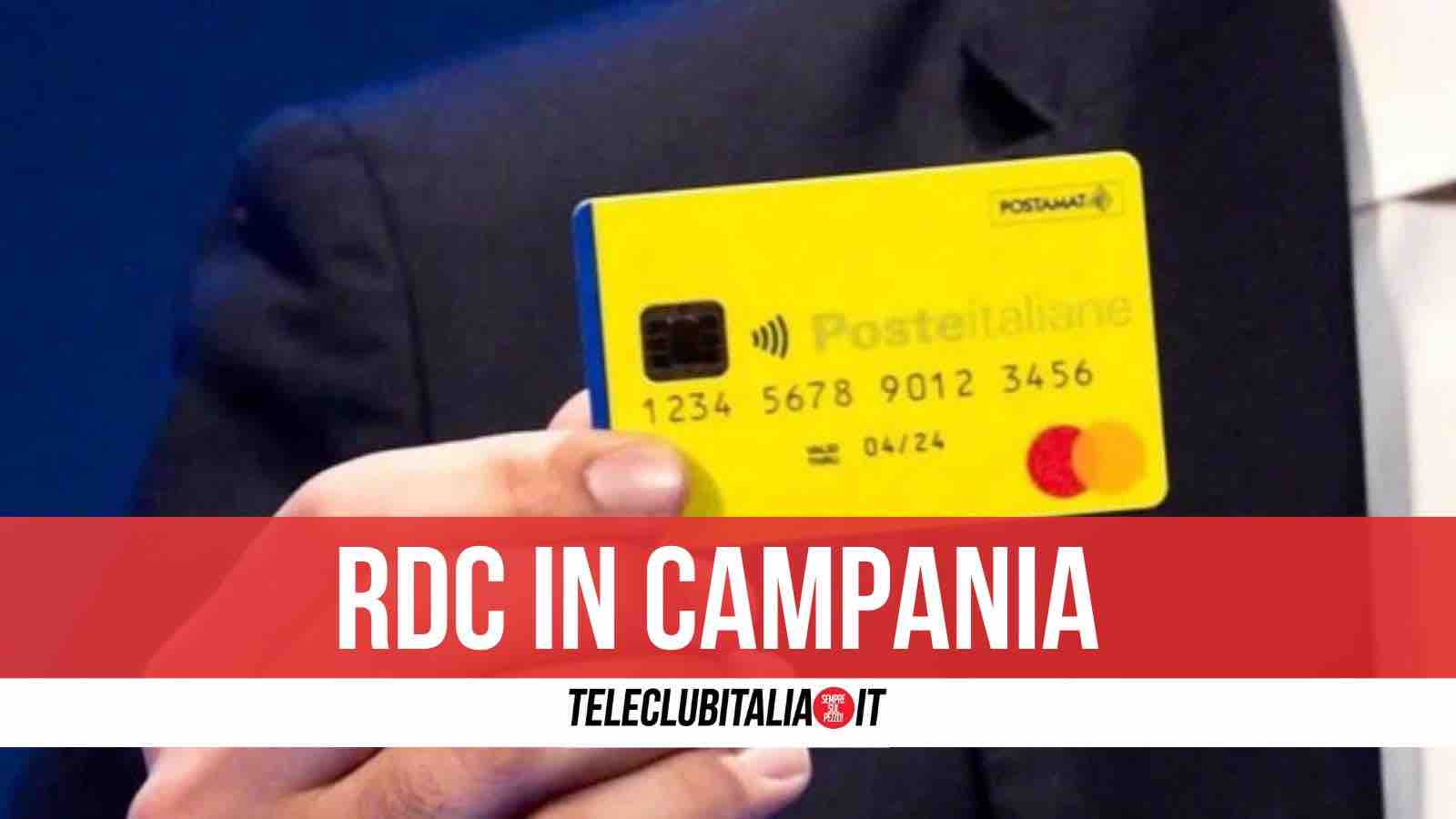 reddito di cittadinanza campania