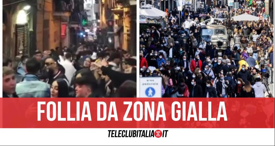 sabato 20 febbraio napoli zona gialla controlli