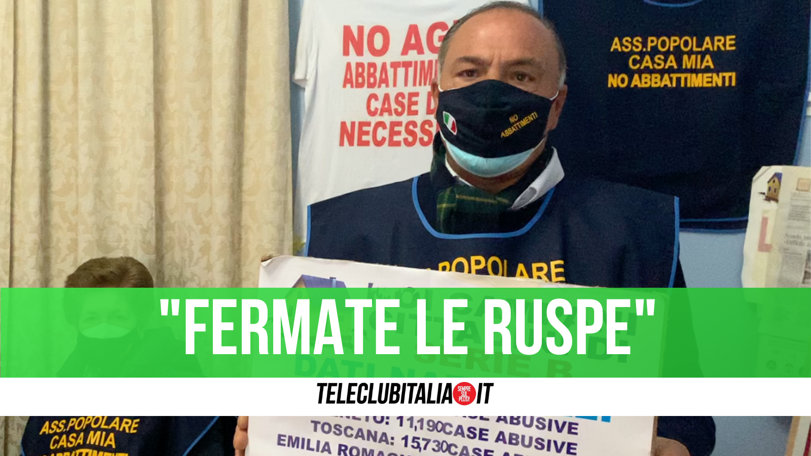 Abbattimenti Afragola l'appelli degli abusivi