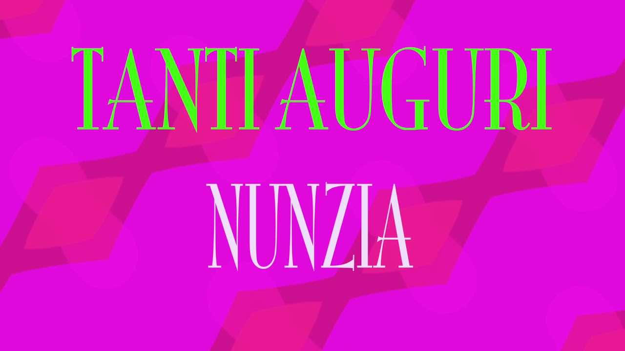 auguri nunzia