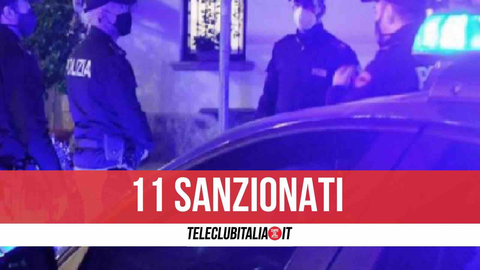 festa napoli polizia