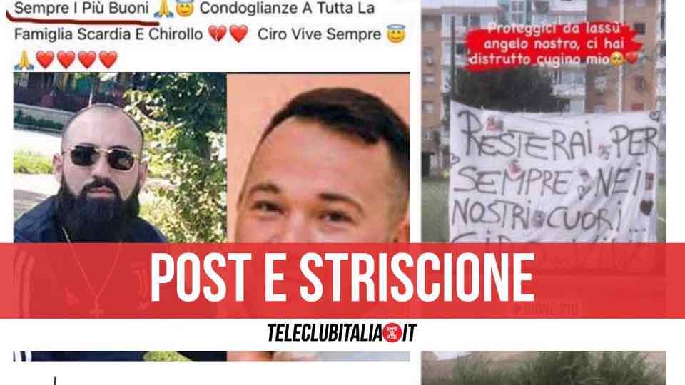 sant'antimo striscione ciro chirollo rapina