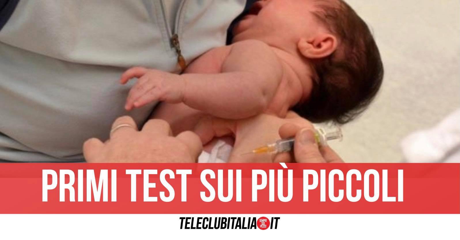 sperimentazione vaccino pfizer bambini neonati