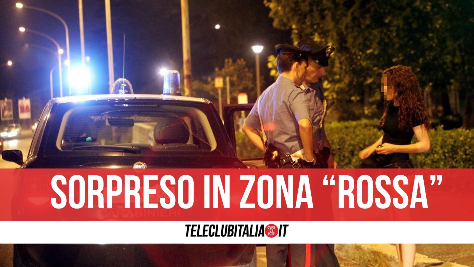 terni sorpreso con prostituta anziano multato