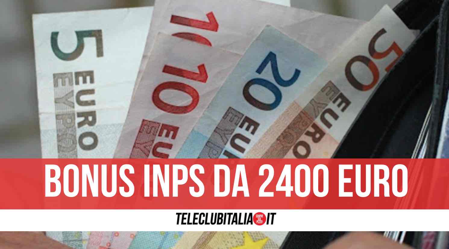 bonus inps 2400 euro