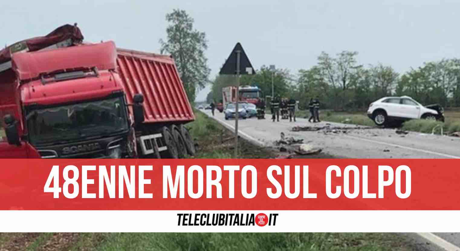 incidente morto montichiari