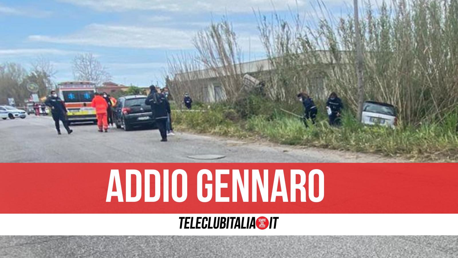 gennaro pisano morto incidente domiziana licola