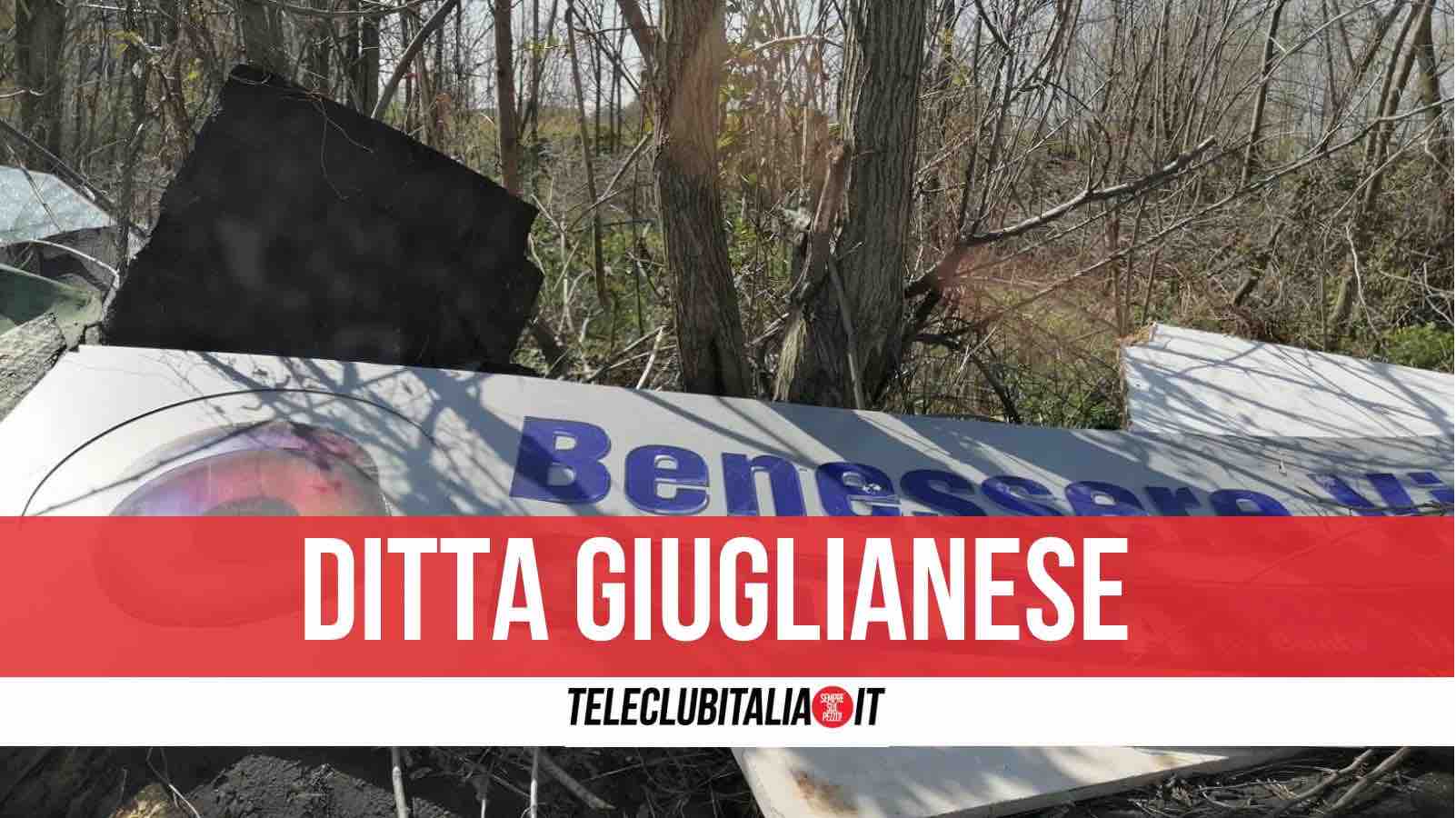 insegna giugliano rifiuti municipale