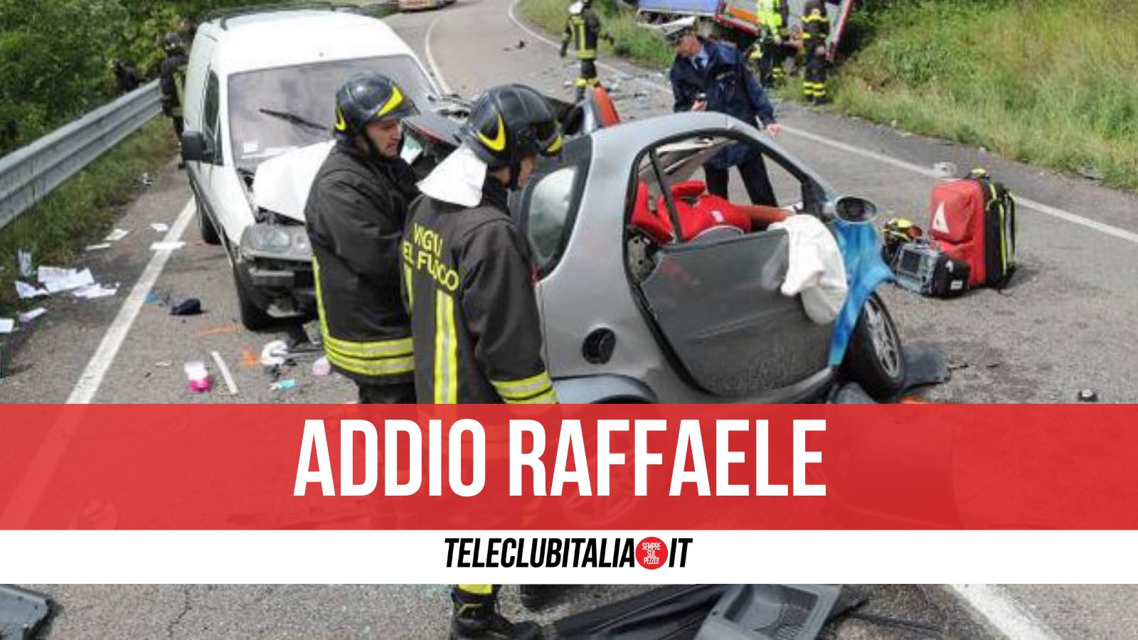 morto raffaele d'alessio incidente roccaromana