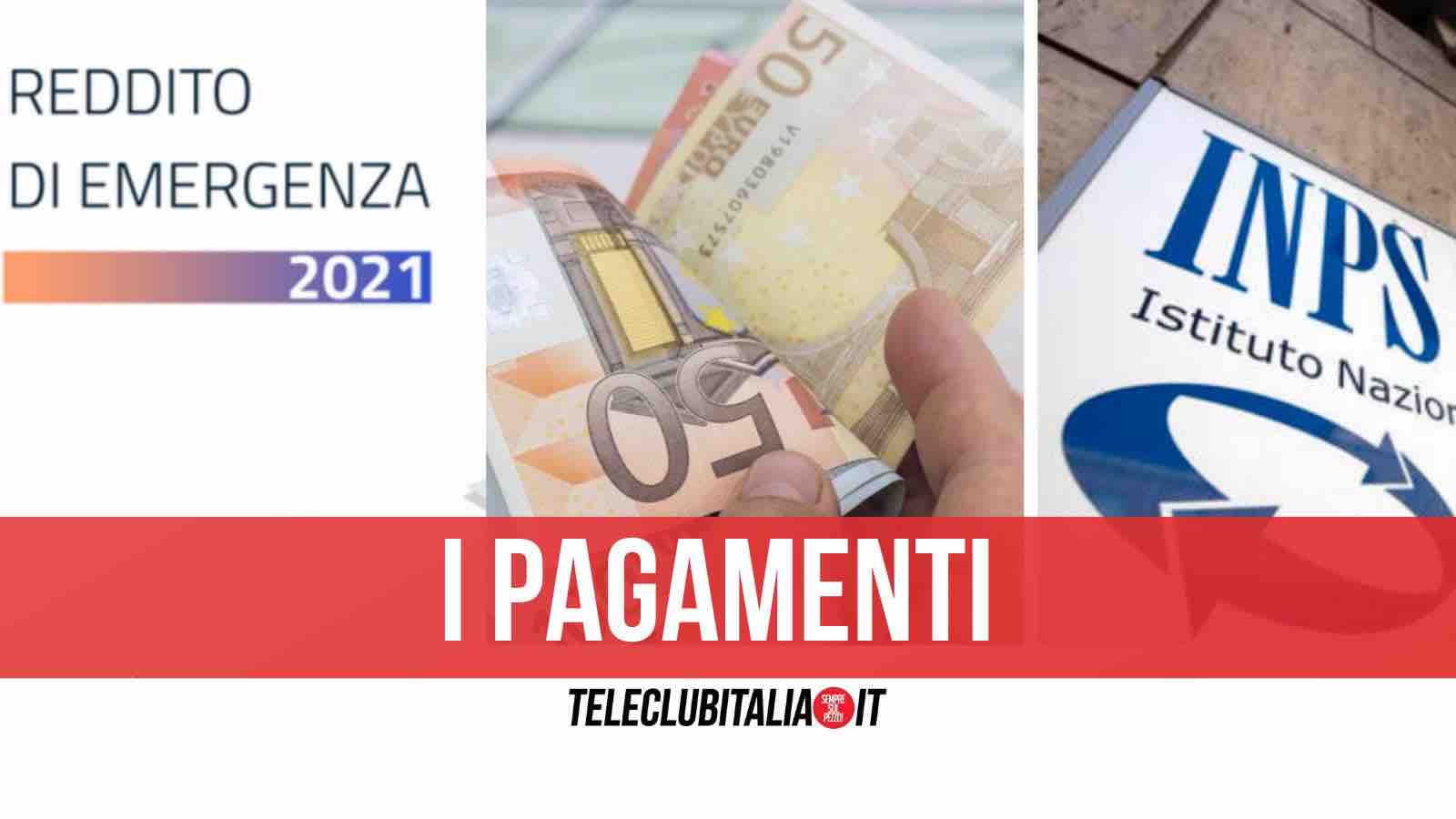 reddito di emergenza pagamenti