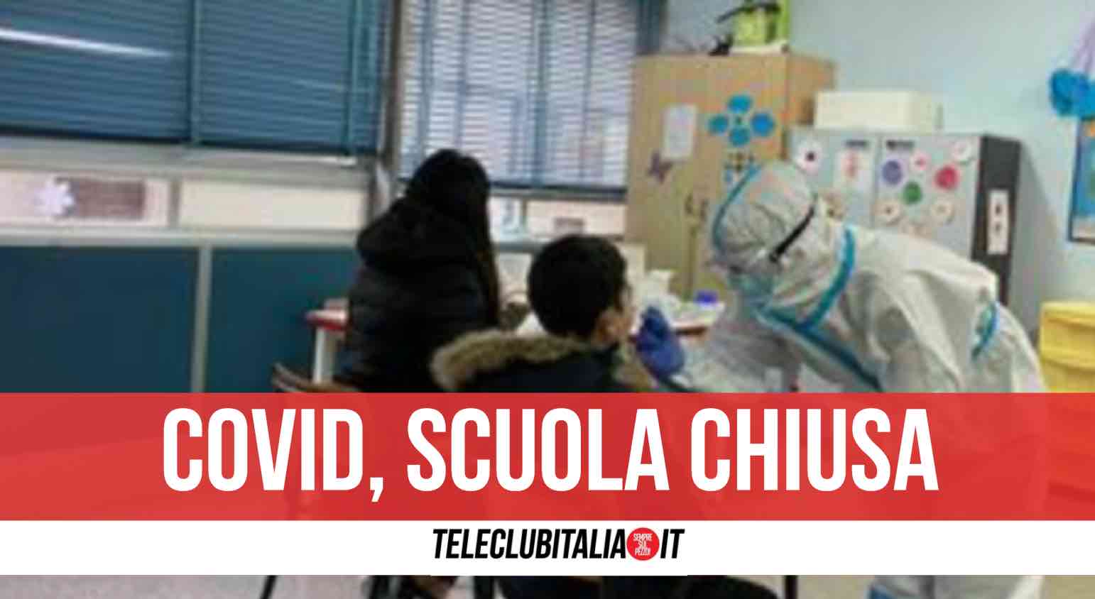 Campania focolaio covid scuola media Baccelli