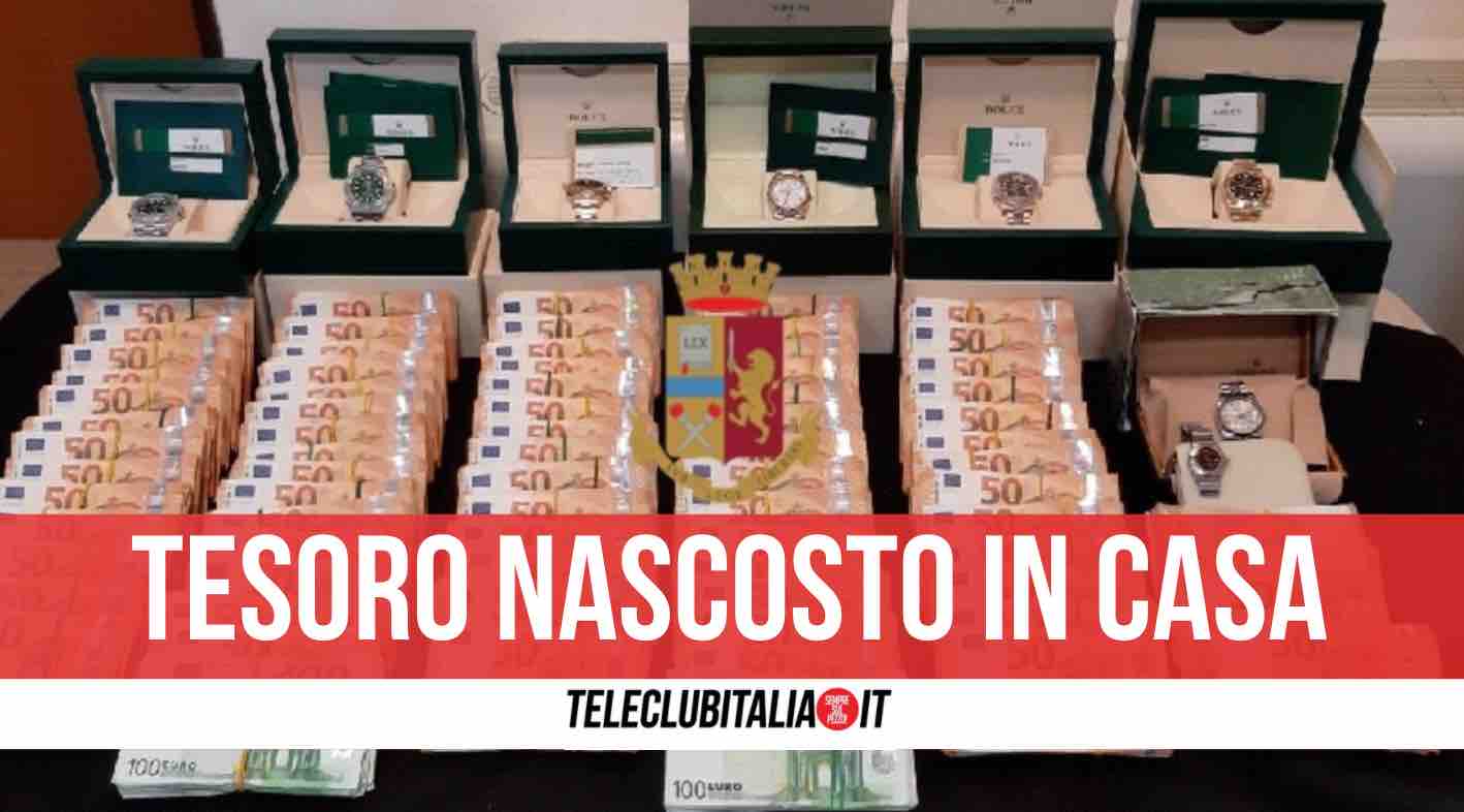 rolex soldi sequestro napoli