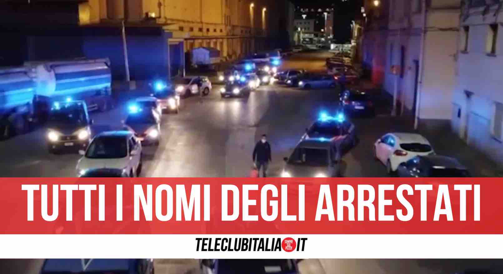 arresti camorra napoli nomi