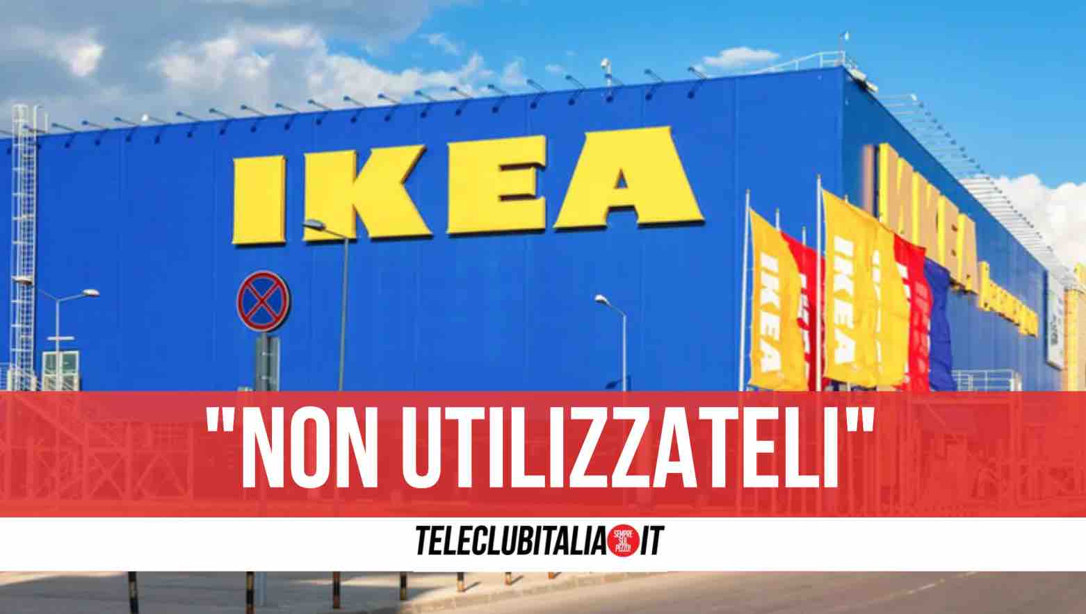 ikea piatti tazze ritirati dal mercato