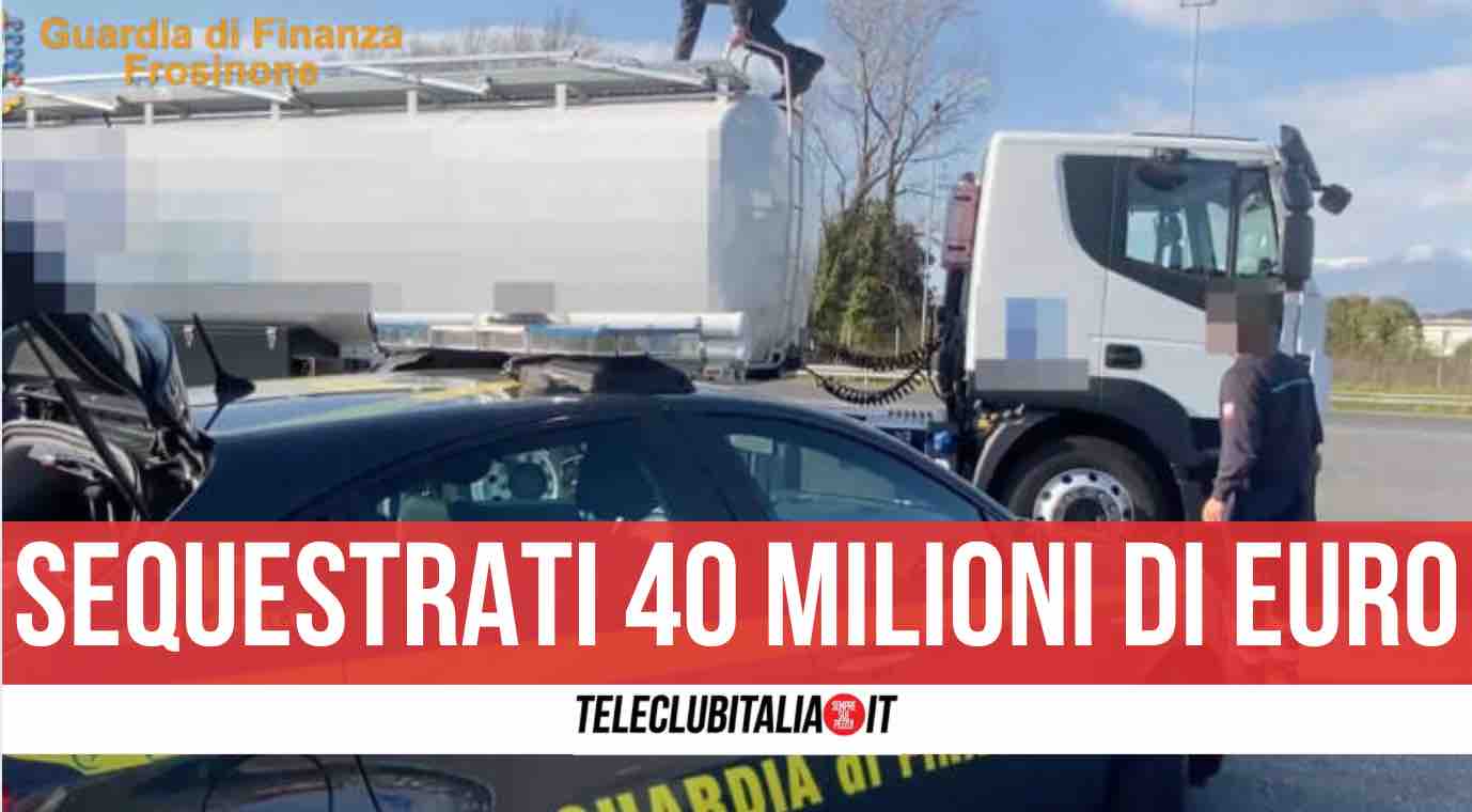 camorra petrolio sequestro 40 milioni