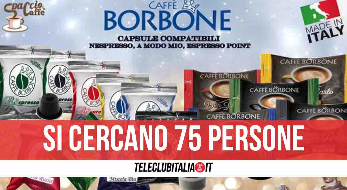 caffè borbone assume personale