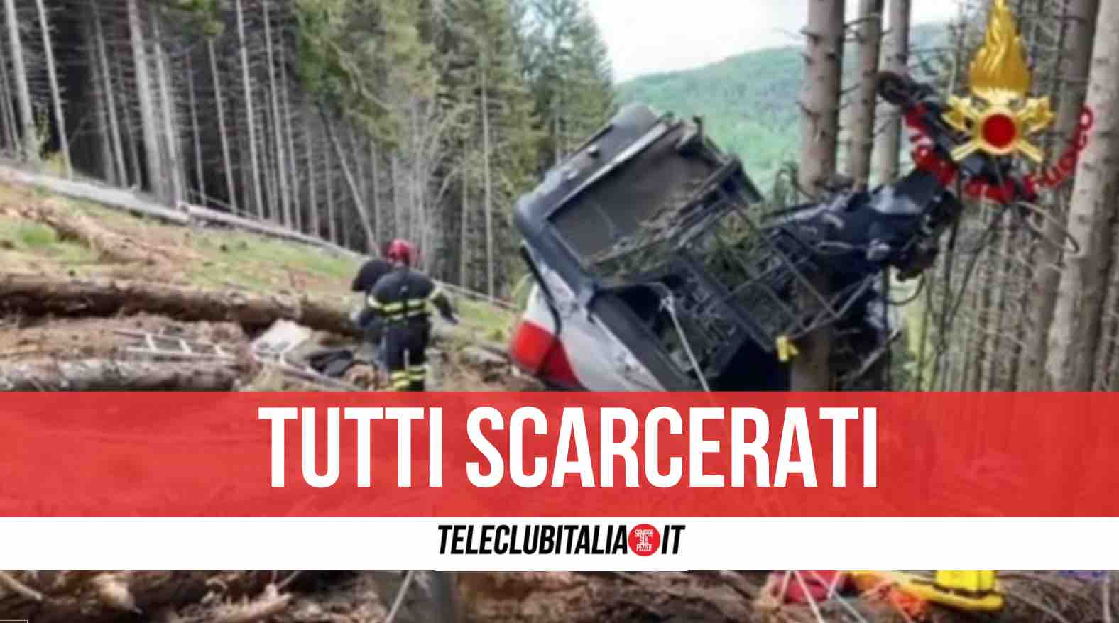 funivia mattarone tutti scarcerati