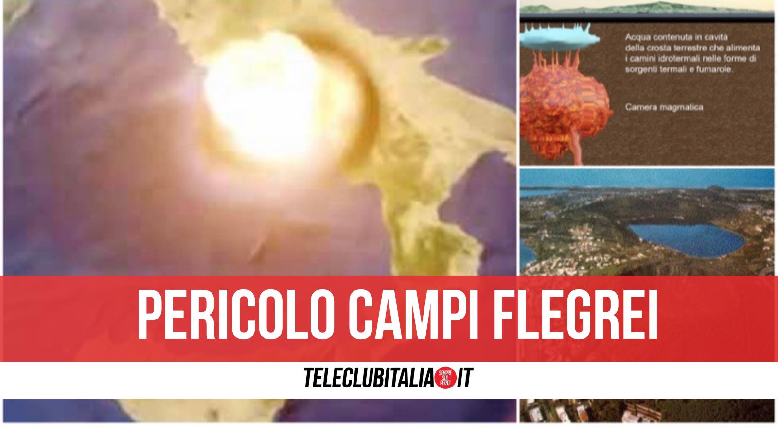 campi flegrei esplosione