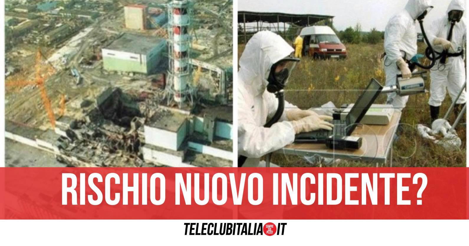 chernobyl riprende fissione nucleare