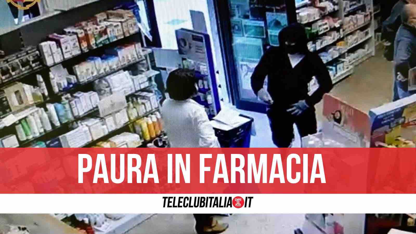 rapina farmacia soccavo