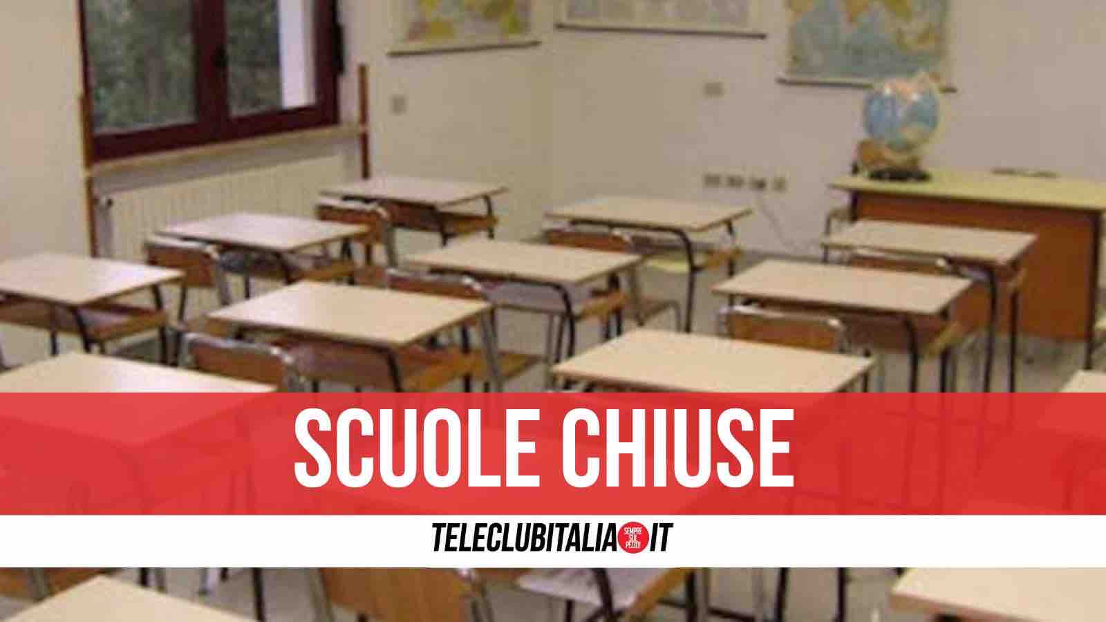 scuole chiuse mondragone