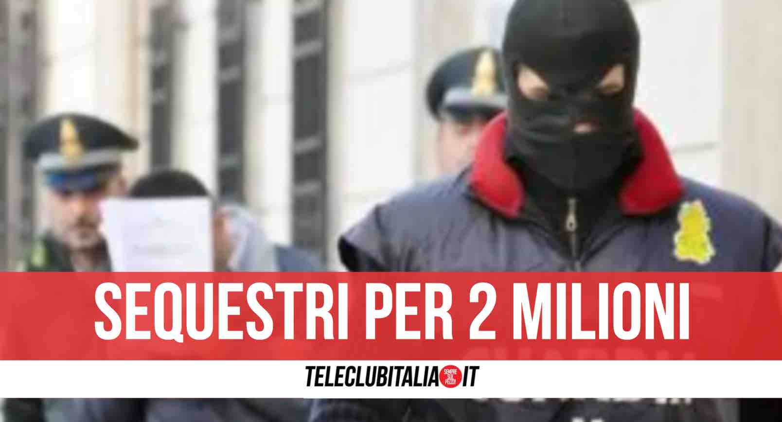 sequestro 2 milioni rocco cafiero