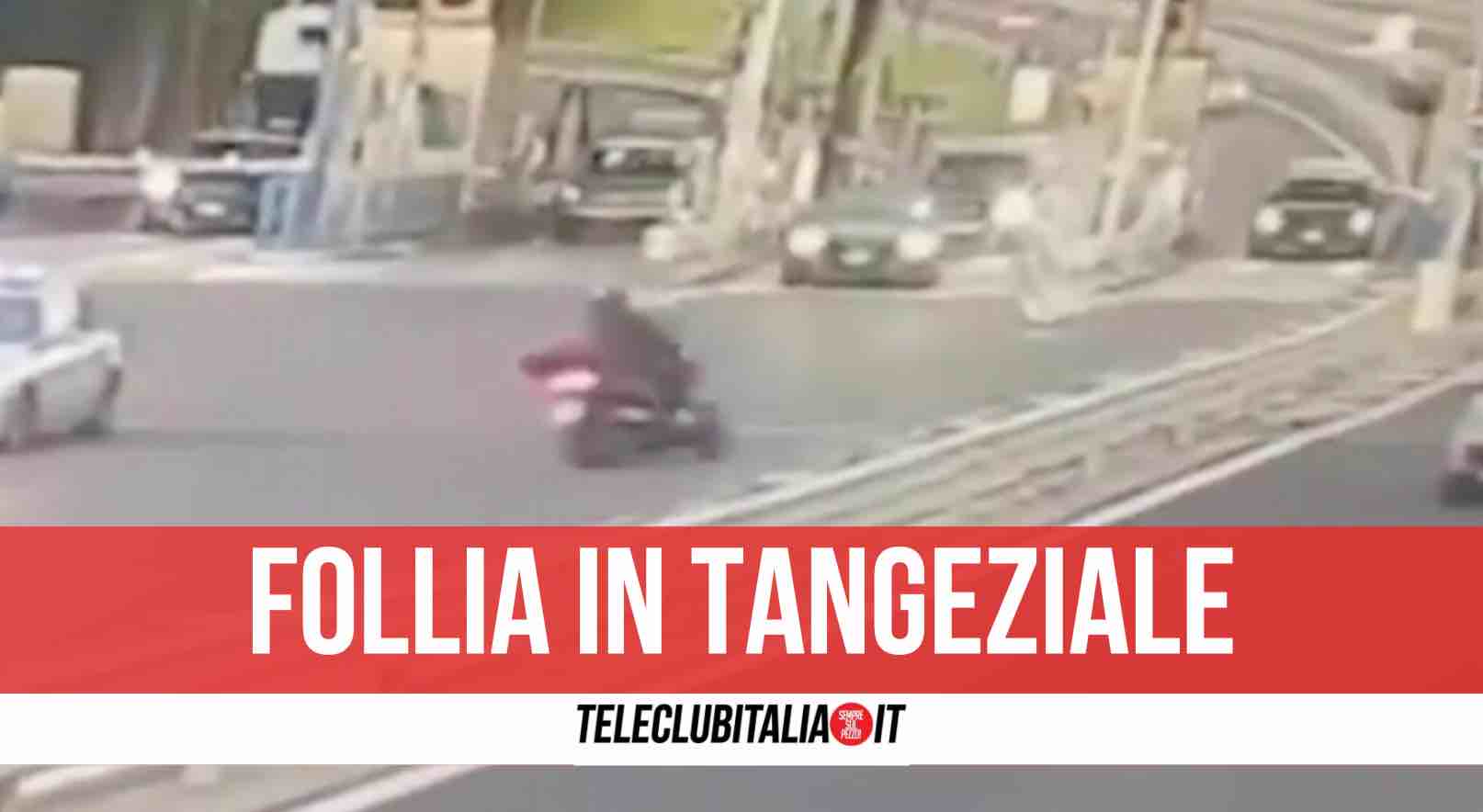 pozzuoli tangenziale corsa moto