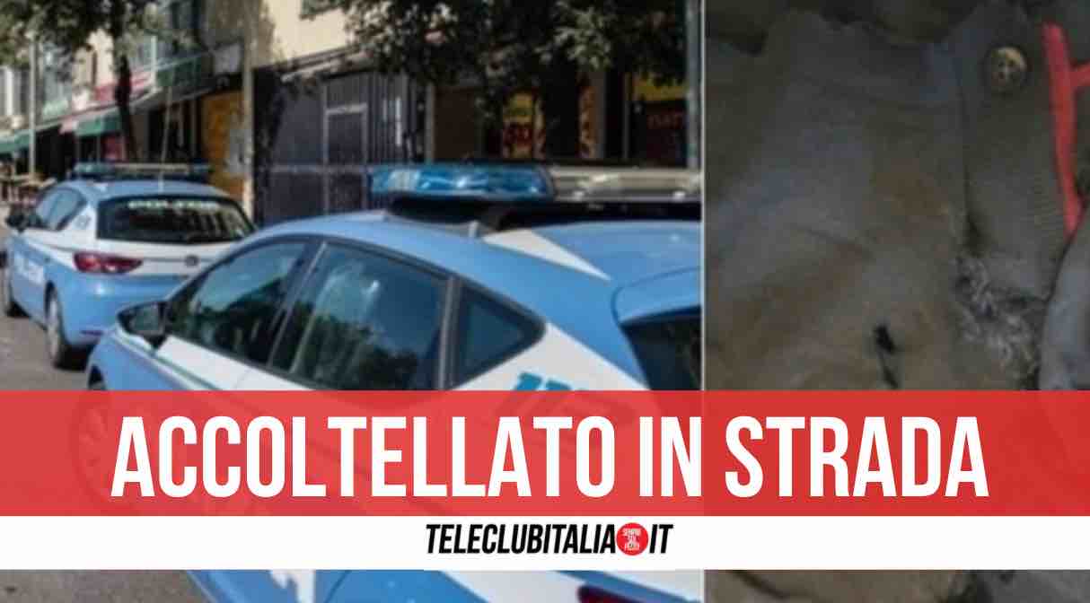 napoli poliziotto accoltellato