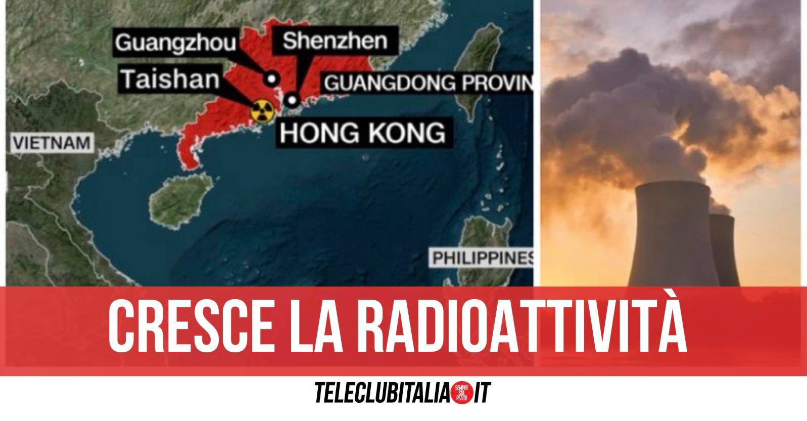 allarme nucleare cina crescita radioattività