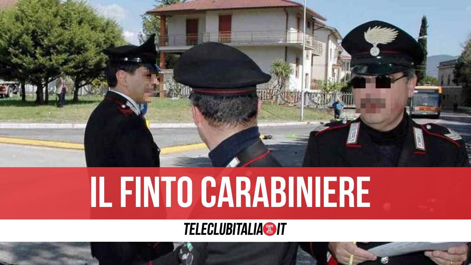 giugliano finto carabiniere arrestato