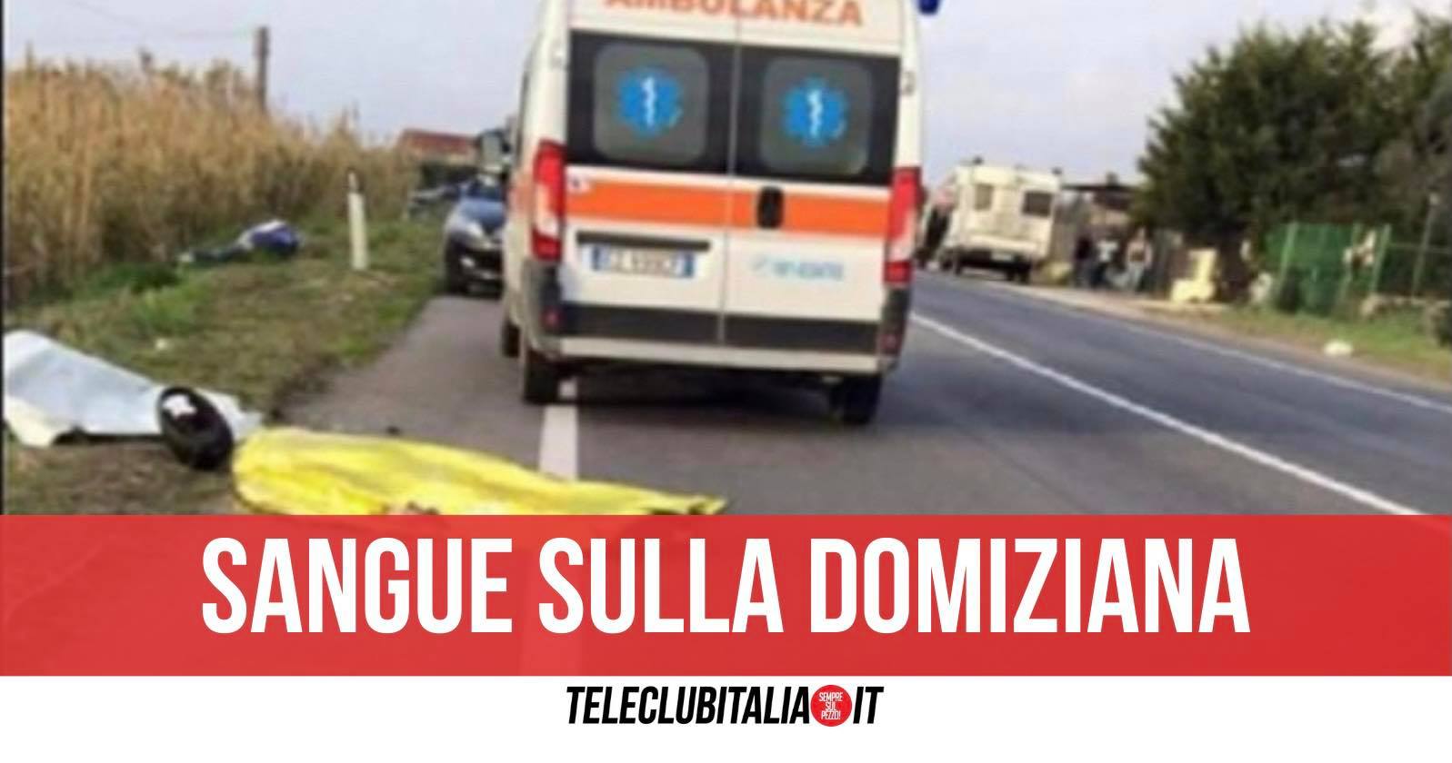 incidente domiziana cellole morto