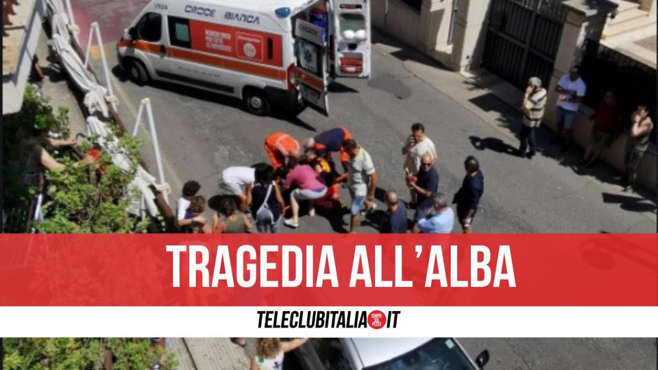 incidente morta via spallanzani giugliano caduta balcone