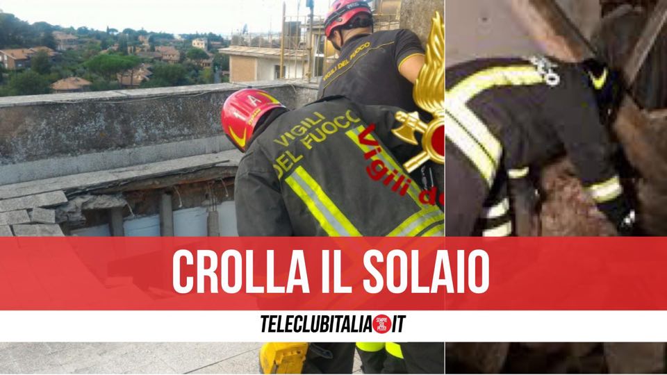 portici crollato solaio